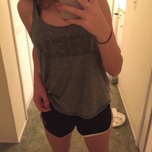 Obey tank top grey